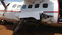V Kongu havarovalo letadlo české výroby, dvě osoby byly zraněny
