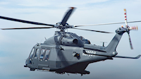 Američané přebírají speciálně upravené MH-139a Grey Wolf