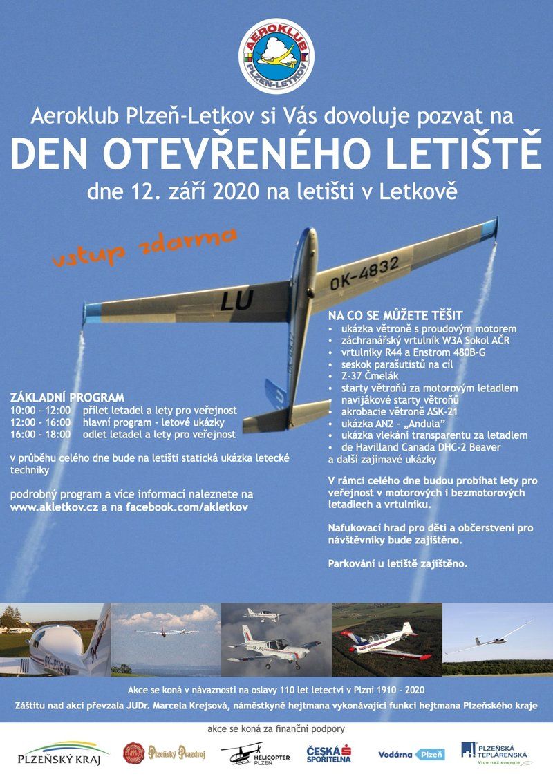 Letecký den Plzeň Letkov LKPL
