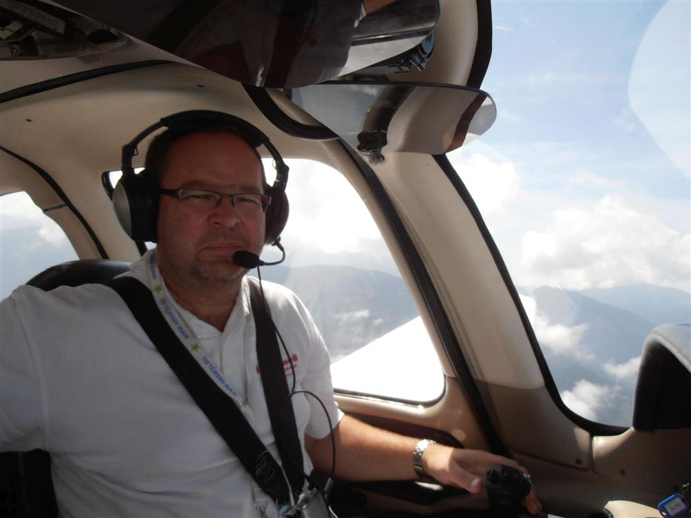 Cirrus je jedním z mnoha typů, jimiž Michal létal (Foto: Tomáš Příhoda)