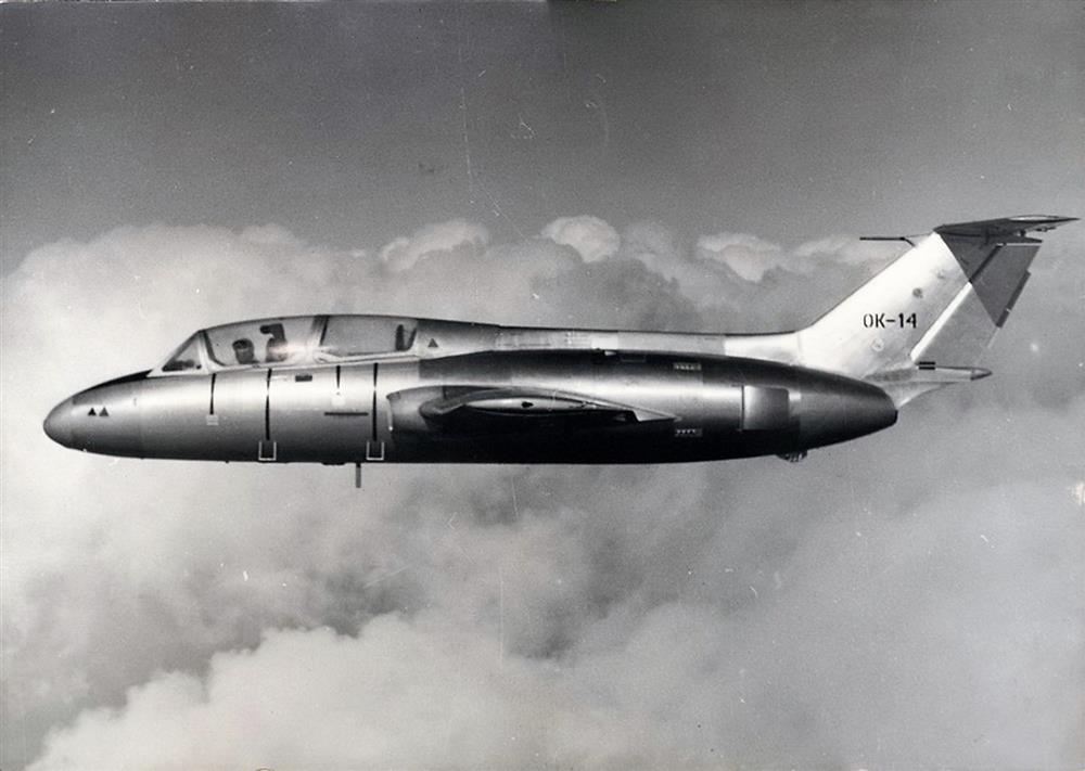 Prototyp Delfína s označením XL-29.02 (Zdroj: VHÚ Praha)