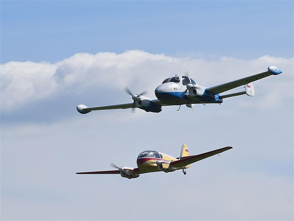 Aero Ae-145 a Let L-200 Morava (Foto: Pytlák)