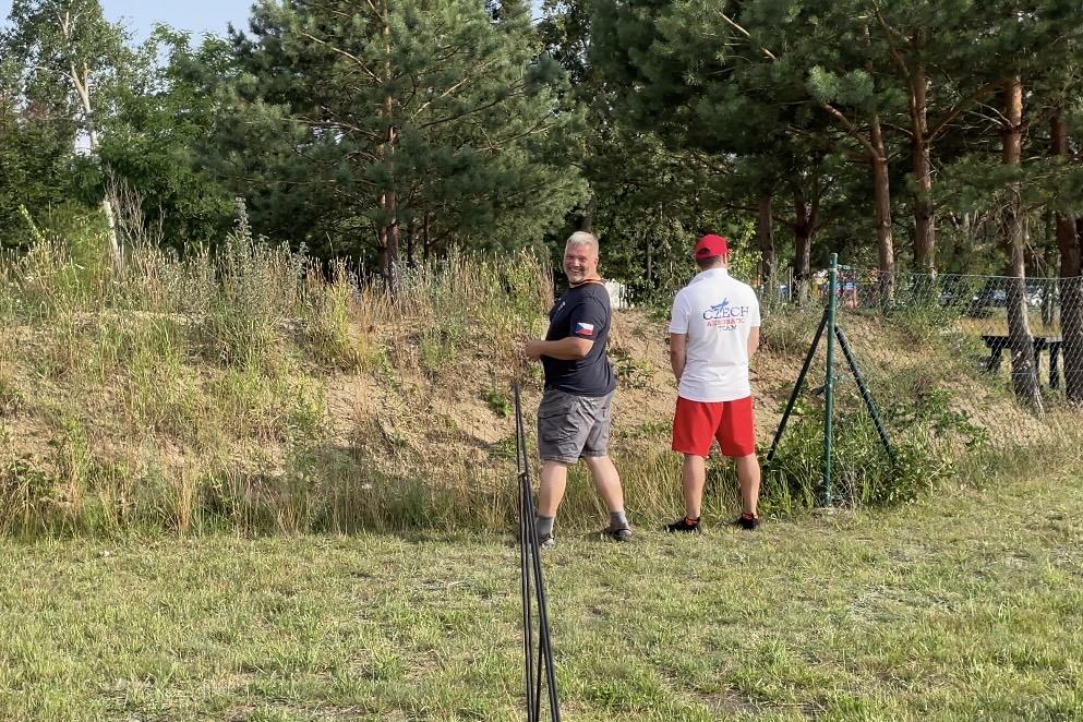 To je reflex, před letem si dojít (Zdroj: archiv J. Čiháka)