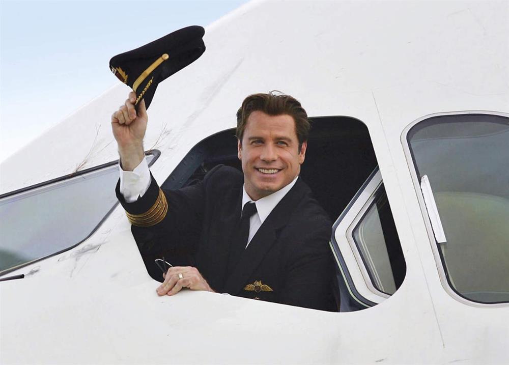 John Travolta je kvalifikovaným dopravním pilotem (Zdroj: Instagram Johna Travolty)