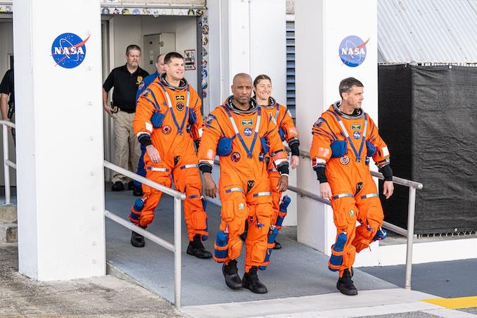 Astronauti mise Artemis 2 si ještě nějaký čas na start počkají (zdroj: NASA)