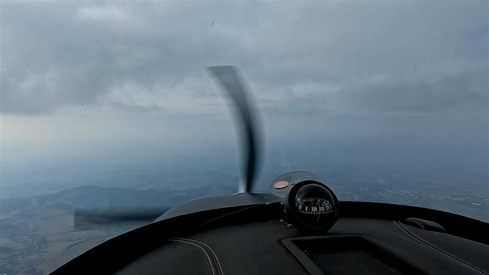 Do Česka mezitím dorazila studená fronta (Zdroj: Tomáš Bohuslav)