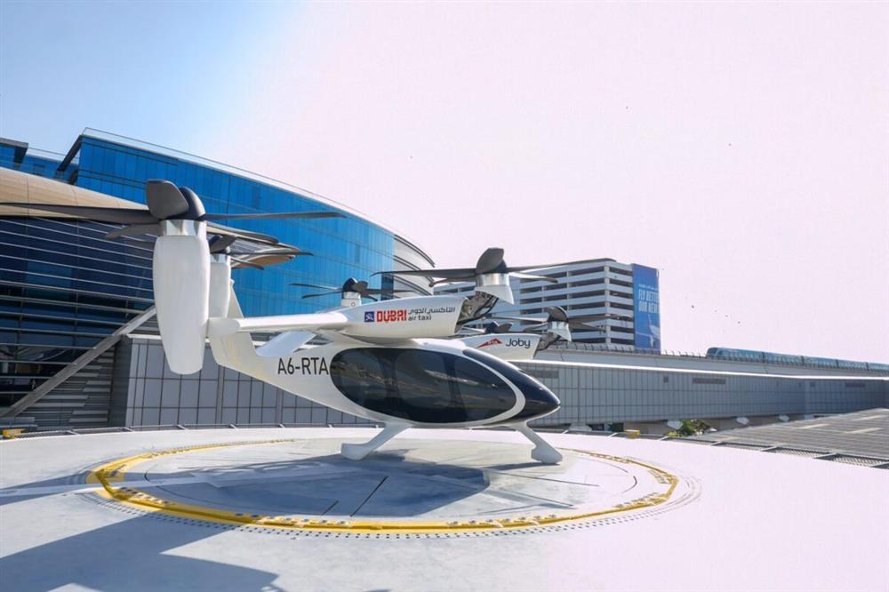 Vertiport v Dubaji (Zdroj: Dubai Media Office)