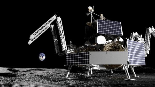 Vizualizace landeru Griffin. Vylepší pověst NASA? (Zdroj: ESA)