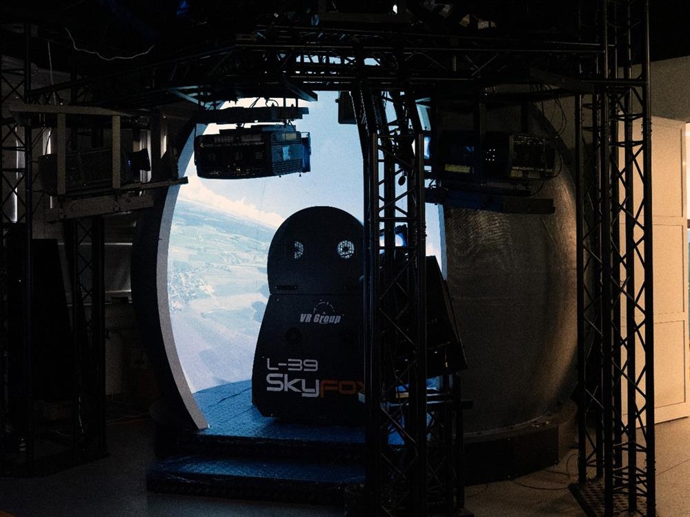 Simulátor L-39 Skyfox (Zdroj: VR Group)