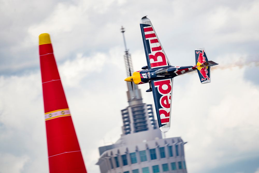 Martin Šonka v závodě Red Bull Air Race v japonské Čibě (2019)