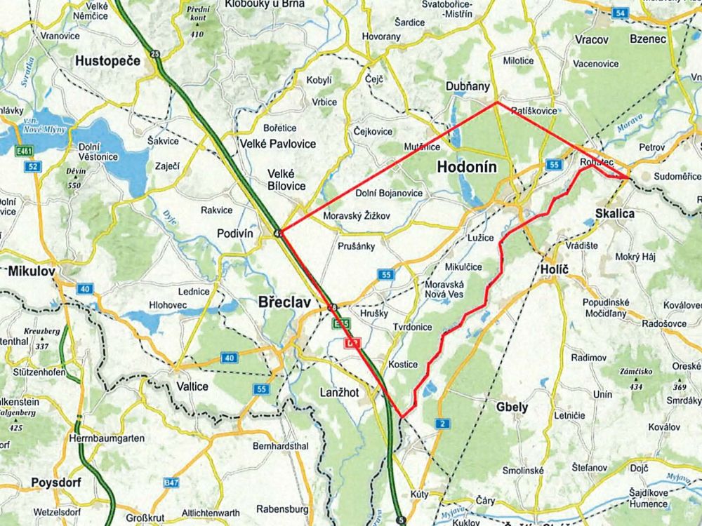 Dočasně omezený prostor Tornado (GND - 3 000 ft AMSL)