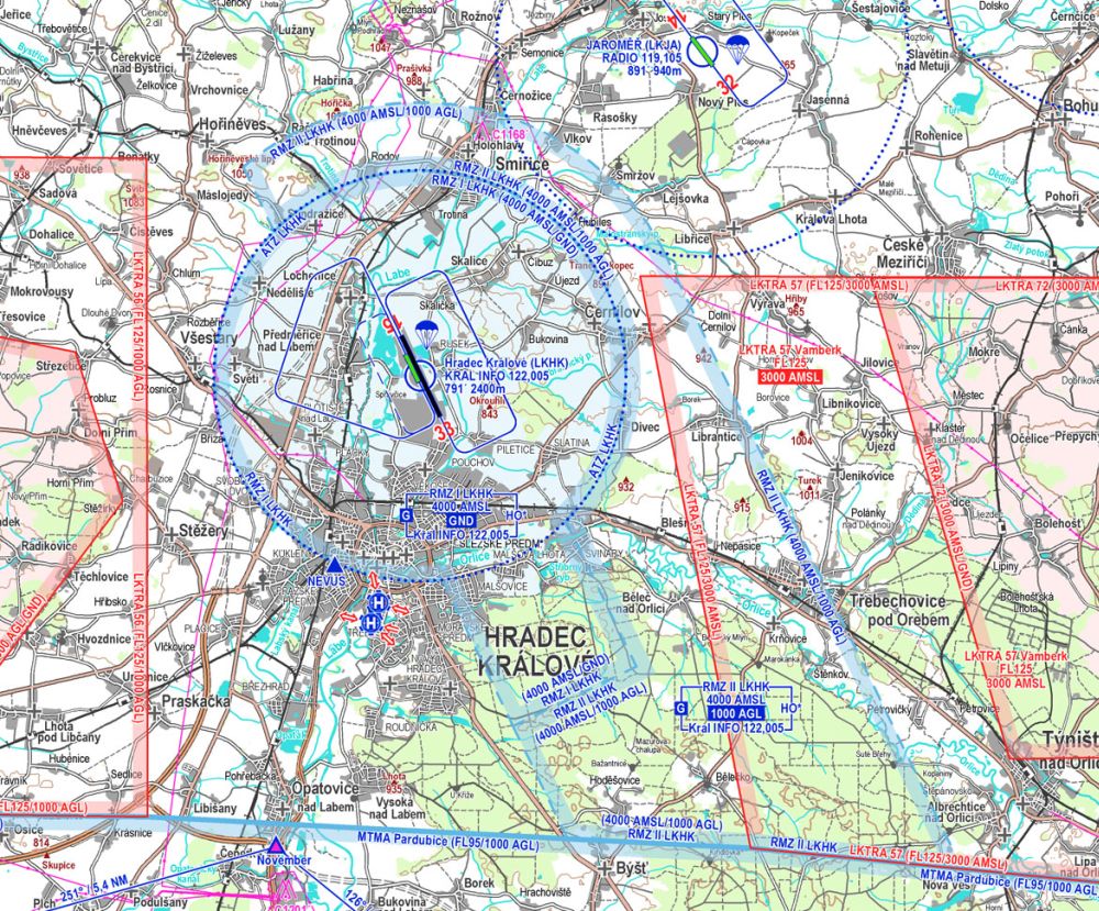 Nový prostor RMZ v okolí letiště Hradec Králové