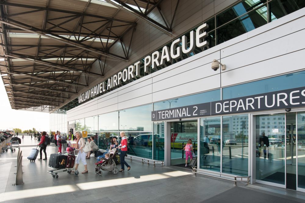 Terminál 2 letiště Václava Havla Praha (ilustrační obrázek)