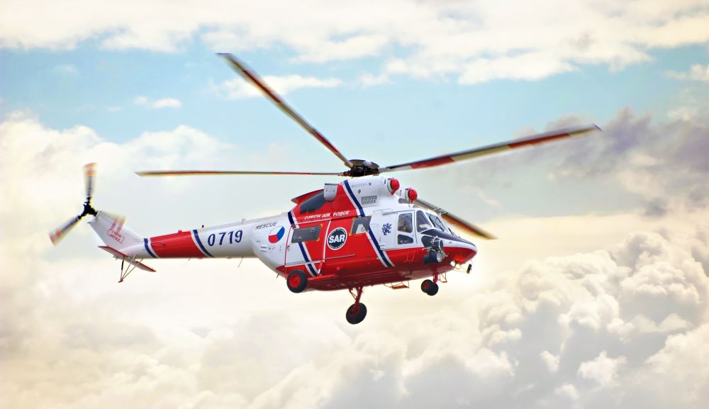 Armádní záchranářský PZL W-3A Sokol