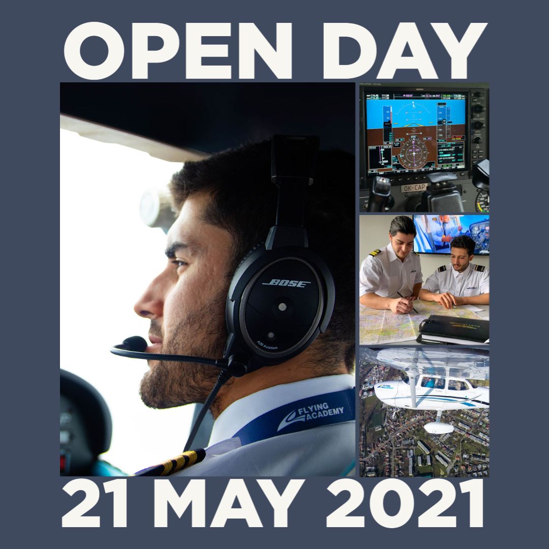 Den otevřených dveří ve Flying Academy v Praze