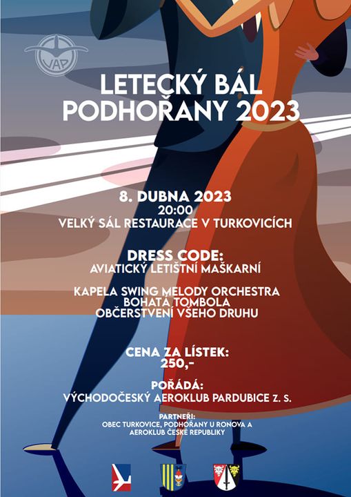 Letecký bál Podhořany 2023