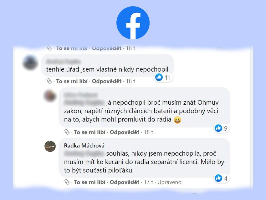 průkaz radiotelefonisty VFL a OFL