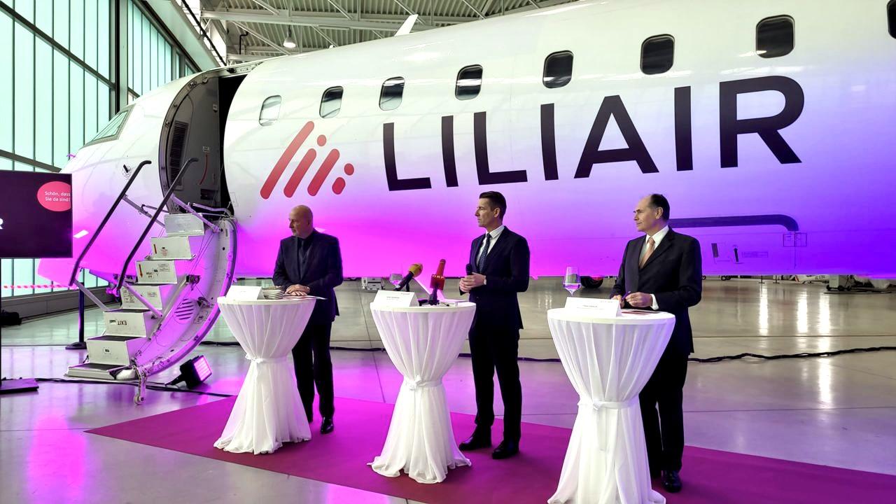 Slavnostní představení nového dopravce Liliair