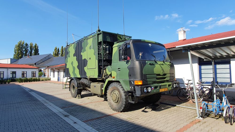 Automatizovaný systém velení a řízení palby RACCOS na podvozku Tatra