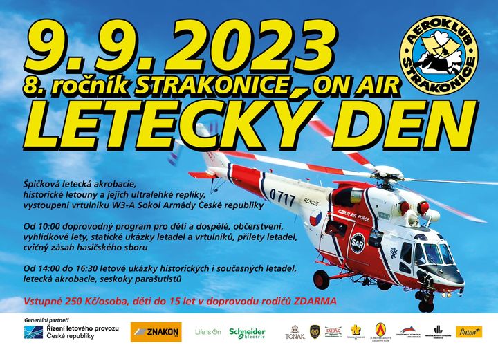 Strakonice ON AIR – letecký den
