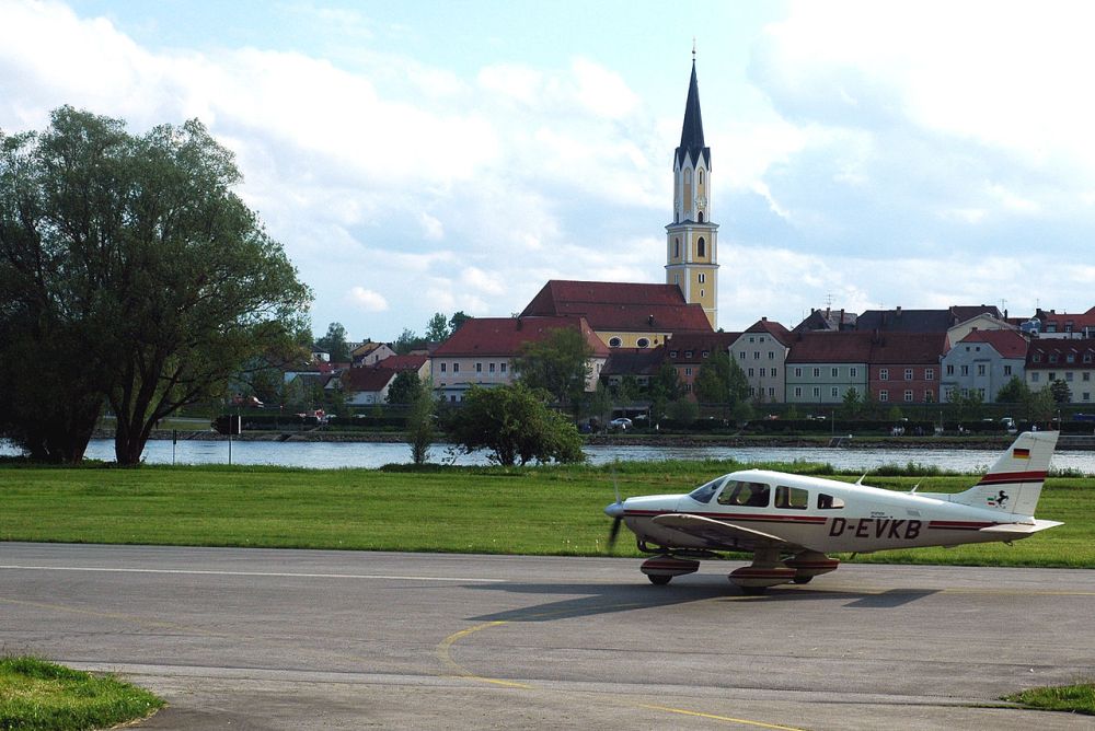 Letiště ve Vilshofenu – Dunaj i městské centrum na dosah