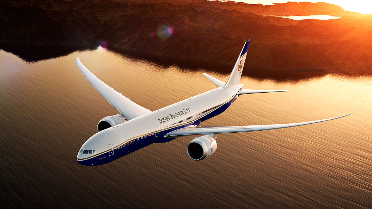 Vizuál nového Boeingu BBJ 777X