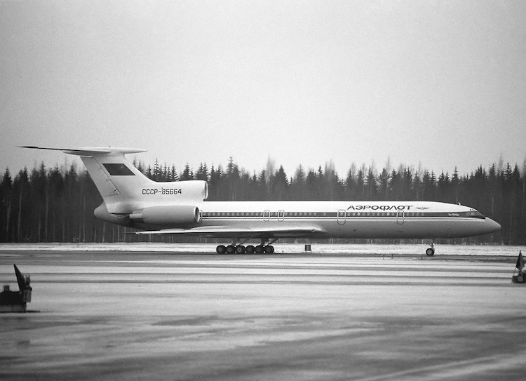 Osudový Tupolev Tu-154M jedenáct měsíců před nehodou v Helsinkách / Zdroj: commons.wikimedia.org