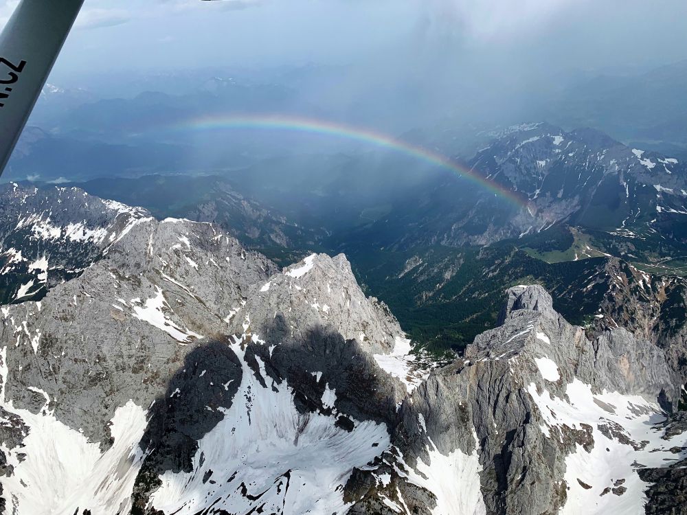 Nad alpskými štíty směr Trento