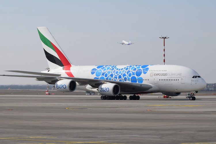 Airbus A380 společnosti Emirates