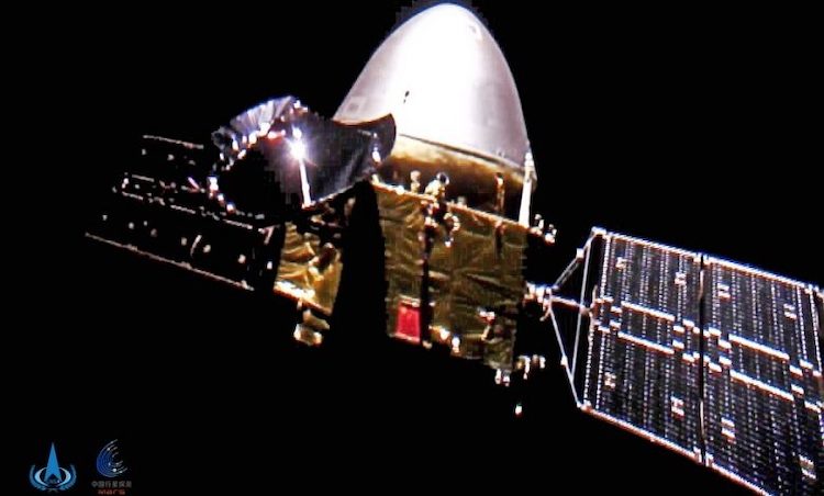 Čínská sonda Tchien-wen 1 / Zdroj: CNSA