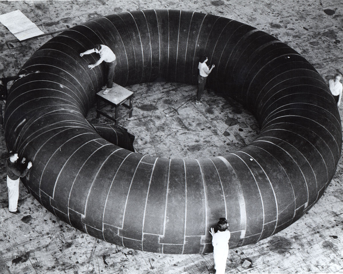 Nafukovací toroid, NASA, Langley (1962)
