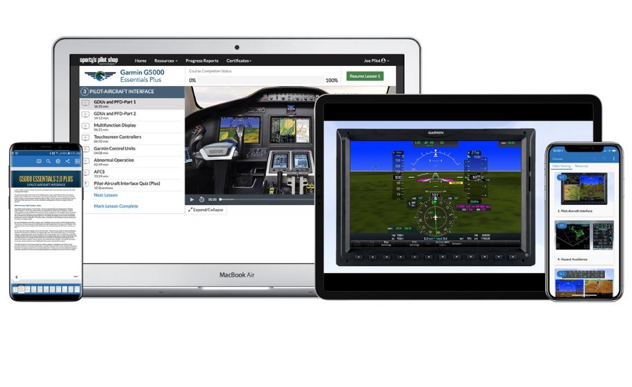 E-learning je dostupný na webových stránkách společnosti Sporty's / Foto Sporty's