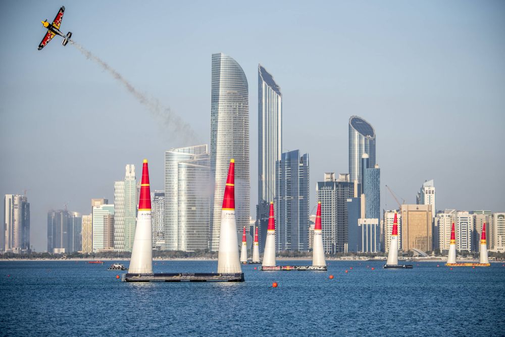 Martin Šonka v Red Bull Air Race Abú Dhabí 2018