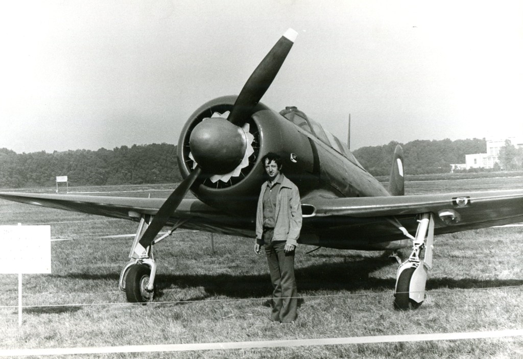 Mezi Jiřím Durasem létanými stroji najdeme také Let C-11 – v Československu licenčně vyráběný letoun Jakovlev Jak-11 / Foto archiv Jiřího Durase