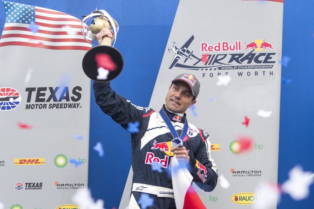 Martin Šonka se stal mistrem světa Red Bull Air Race 2018