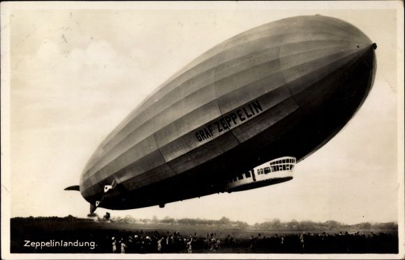 Немецкий дирижабль Graf Zeppelin LZ 127