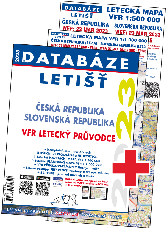Databáze letišť a letecká mapa je nově volně dostupná on-line / Foto: www.dl.cz