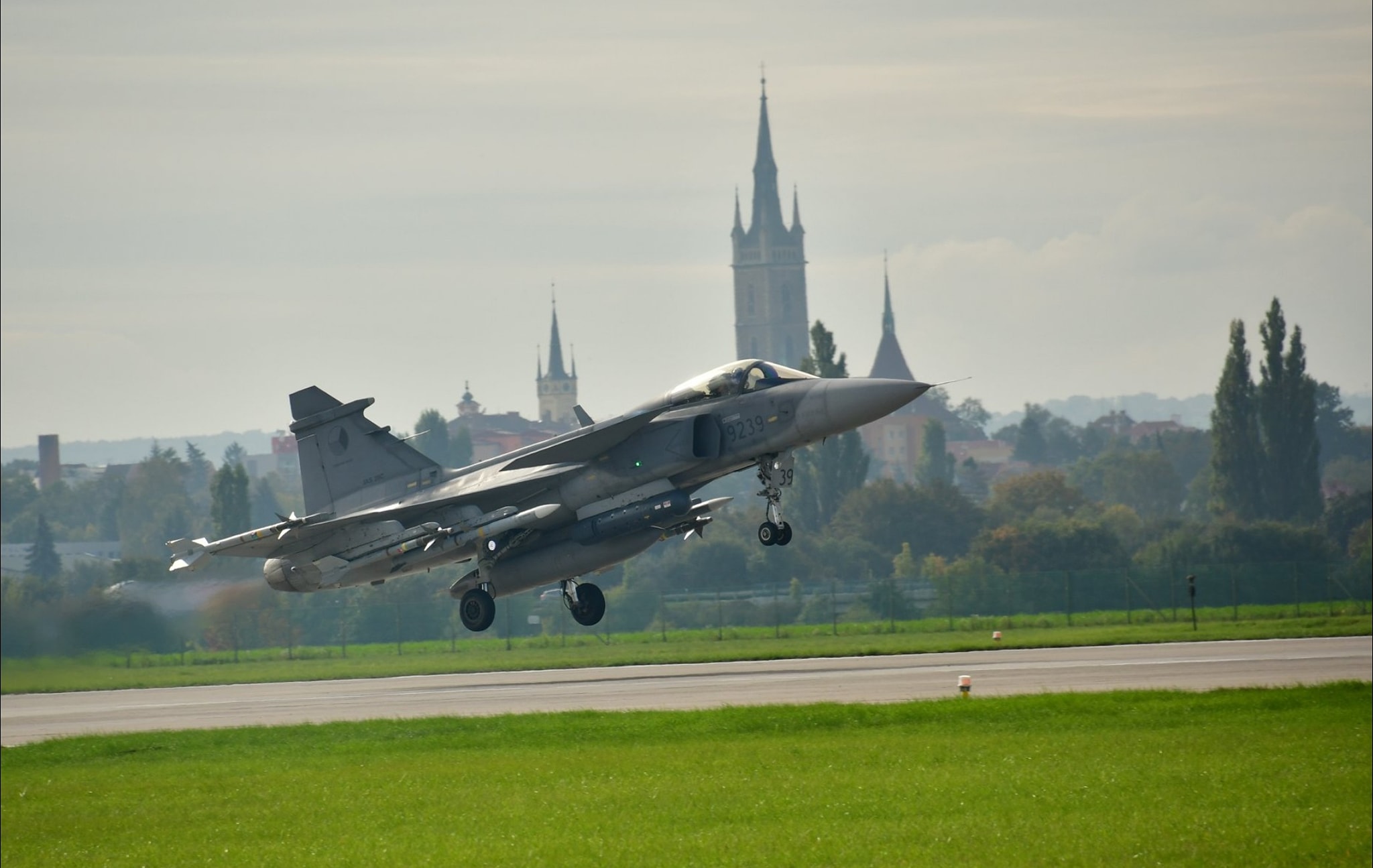 JAS-39 Gripen / Foto: facebook.com @ArmadaCeskerepubliky