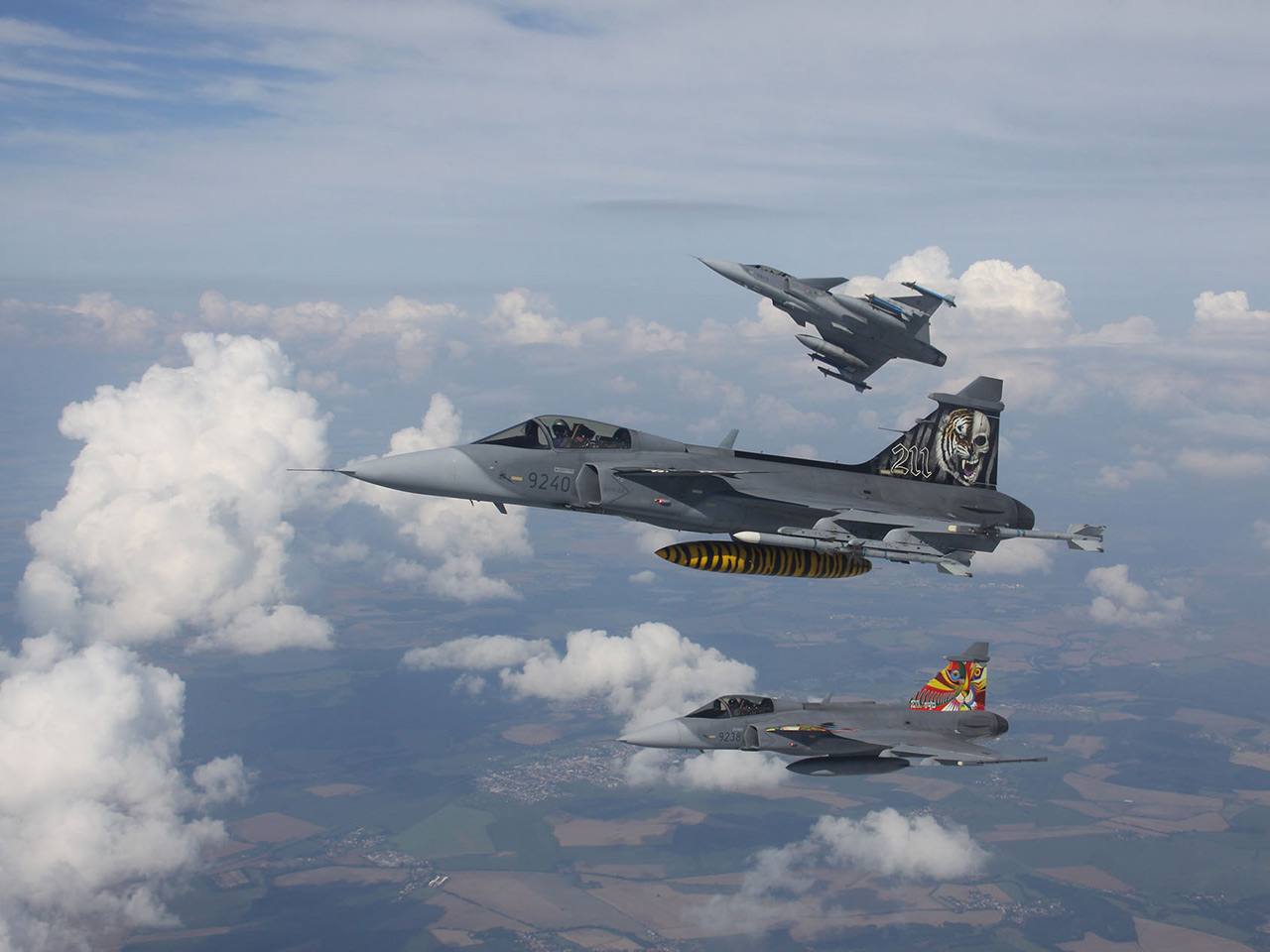 JAS-39 Gripen AČR / Foto: natodays.cz