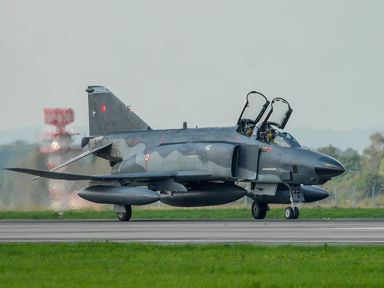 McDonnell Douglas F-4 Phantom II tureckého letectva / Foto: natodays.cz 