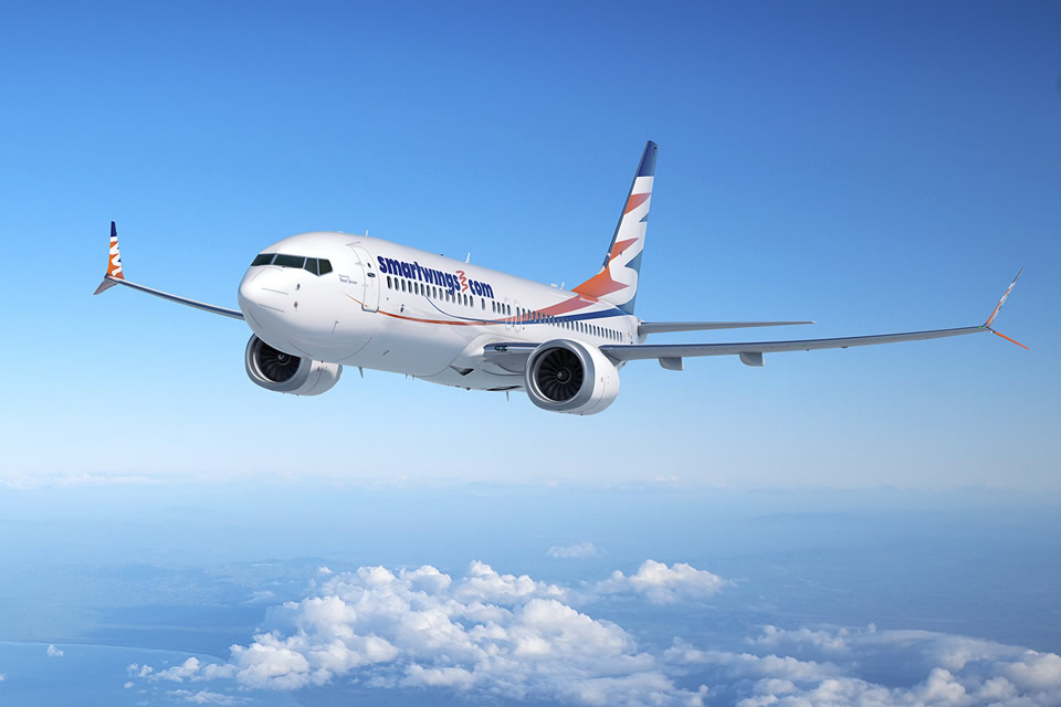 Boeing 737 MAX společnosti Smartwings