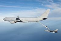 Aktivisté poškodili motory tankovacích letounů Airbus A330 Voyager
