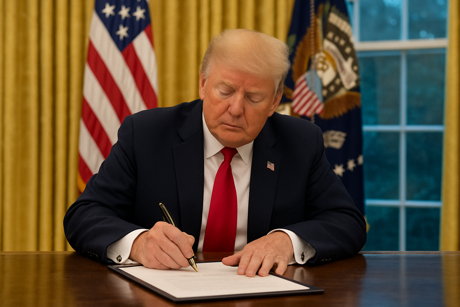 Trump podepsal nařízení k urychlení povolování vesmírných startů