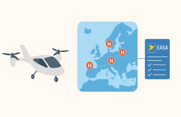 Nové předpisy EASA pro inovativní leteckou mobilitu: Evropa otevírá cestu VTOL letadlům