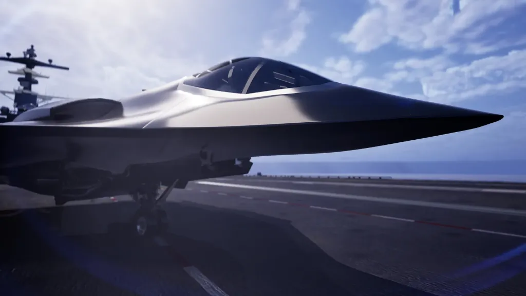 Vizualizace letounů koncepce F/A-XX od společnosti Northrop Grumman