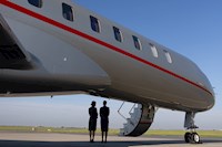 Společnost VistaJet představila v Praze letoun Bombardier Global 7500