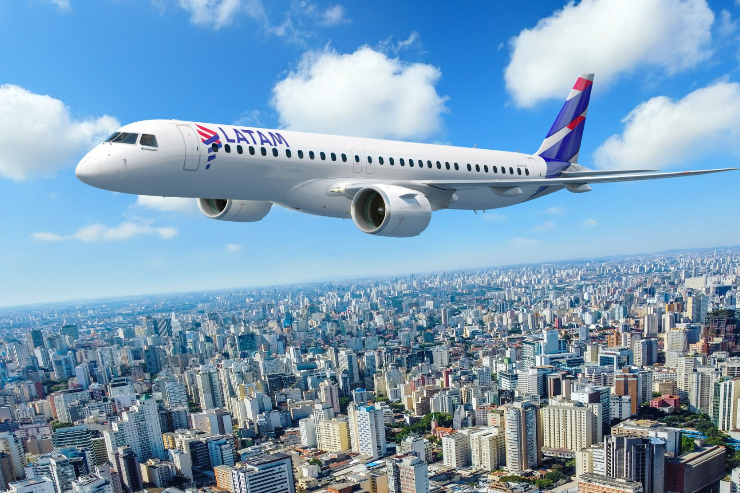 LATAM Airlines modernizuje flotilu: objednává až 74 letadel Embraer E195-E2
