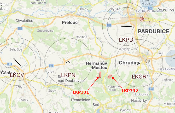 ÚCL zřizuje nové zakázané prostory pro drony u Vrbičan