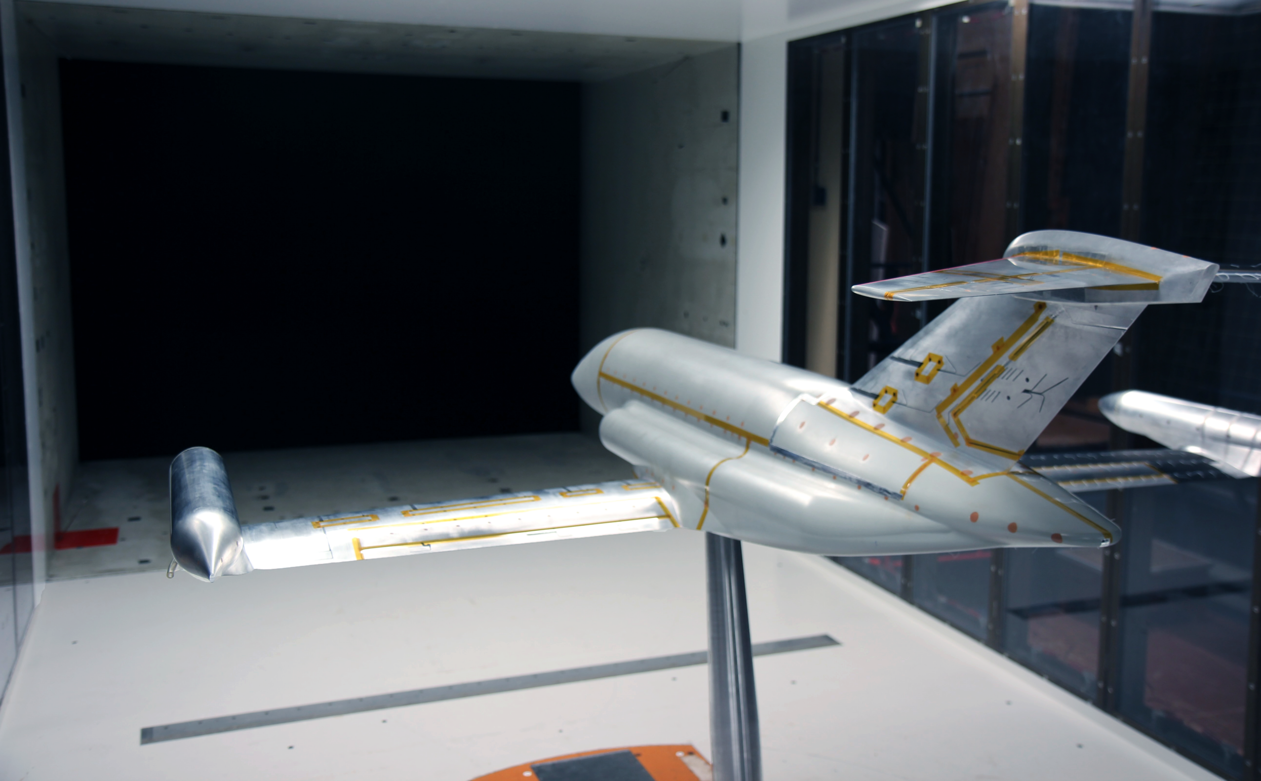 Model BYA-1 v měřítku 1:8 úspěšně prošel testy v aerodynamickém tunelu