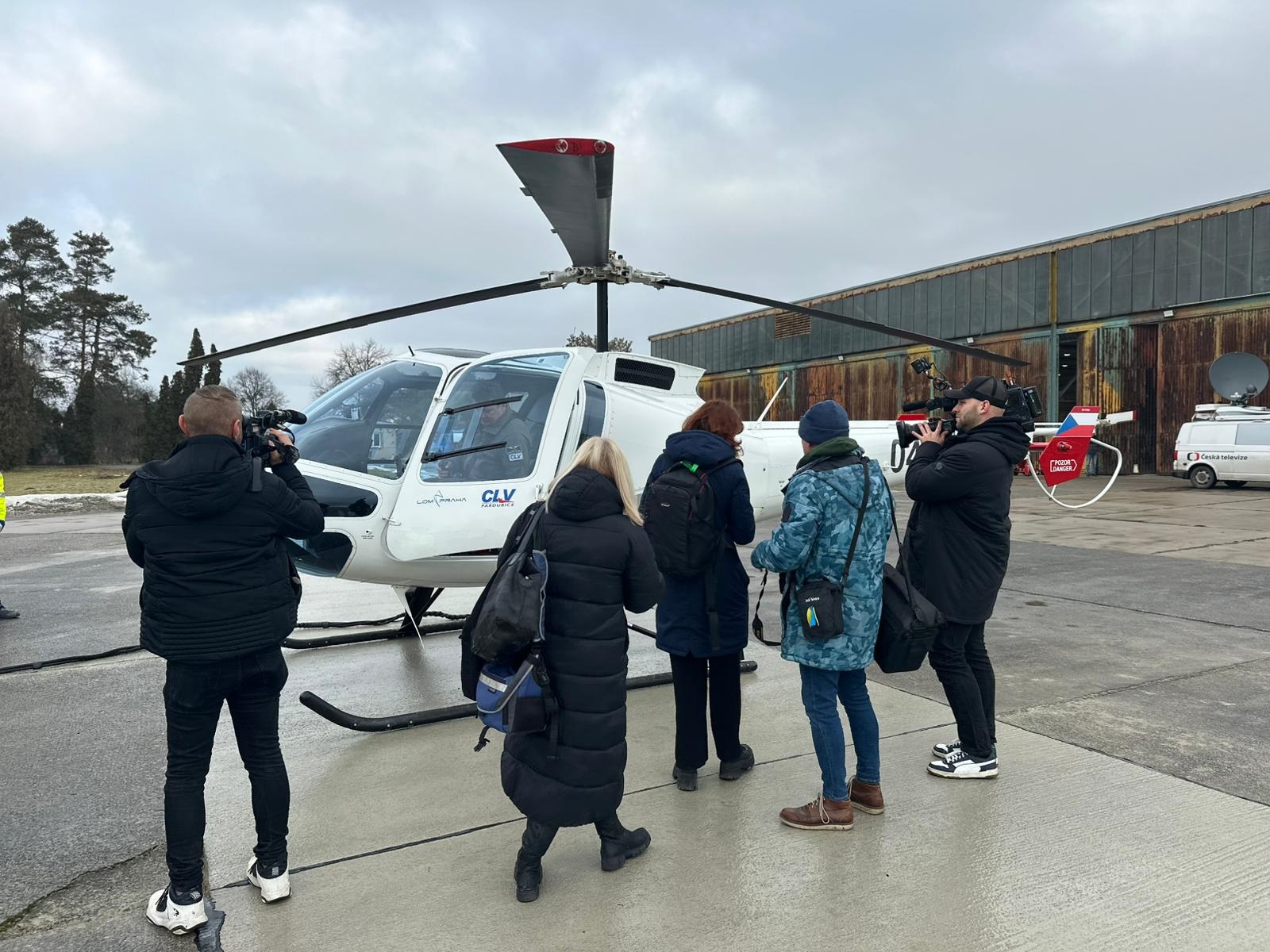 Výcvik pilotů vrtulníků CLV LOM PRAHA se přesouvá na letiště Přerov